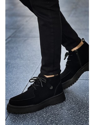 MN213 - Sst Bryggen Erkek Bot Sıyah