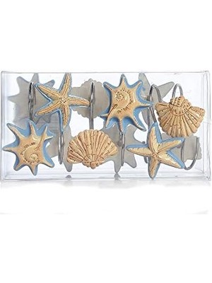 Renklimestore JM-SCH004 Duş Perdesi Halkası, 12'li