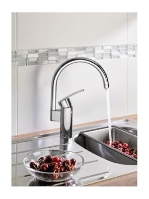 Renklimestore Wave Cosmopolitan Eviye Bataryası |0°/150°/360° Dönüş Açısı | Krom | 32449001