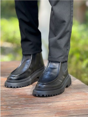 MN2433 - Frt Erkek Bot Sıyah