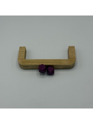 Aynalı Ahşap Burs Mürdüm