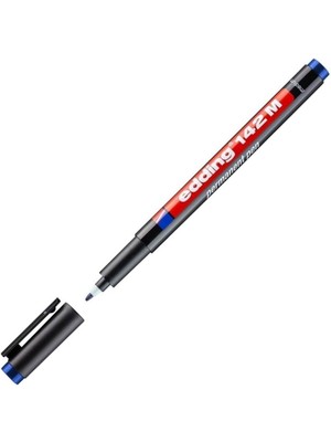 Renklimestore 142 M Permanent Kalem - Asetat Kalemi - Mavi - 1 Kalem - Yuvarlak Uç 1 mm