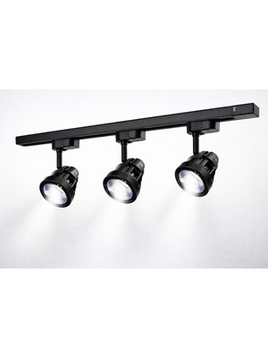 Cata Modern 3’lü Ray Spot Aydınlatma Seti 33W Monofaze Ray Uyumlu Ayarlanabilir LED Spot 6400K Beyaz Işık