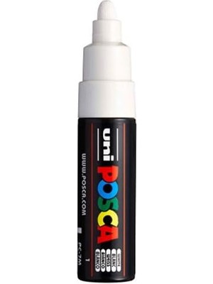 Renklimestore Uni Boya Marker Pc-7m - Beyaz