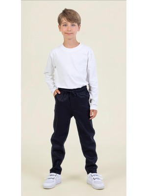 Rapapa Erkek Çocuk Gabardin Pantolon – LACIVERT-5882