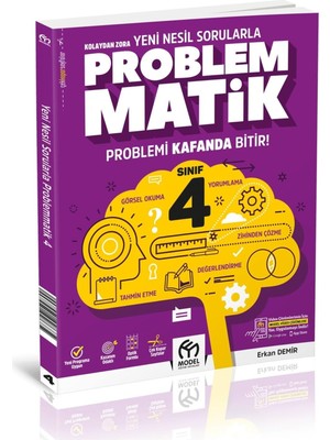 Renklimestore 4. Sınıf Kolaydan Zora Yeni Nesil Sorularla Problemmatik