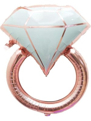 Renklimestore Bride To Be Rose Yüzük Folyo Balon