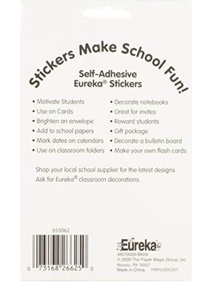 Renklimestore Eureka Doğum Günü Çıkartmaları, Tema (655062)