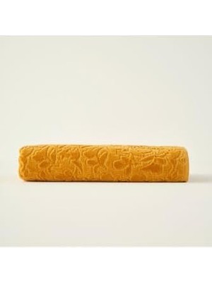 Renklimestore %100 Pamuk Jolia Banyo Havlusu Sarı (90X150 Cm)