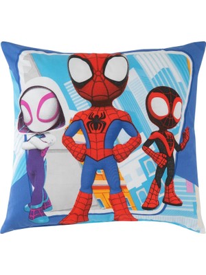 Renklimestore Lisanslı Dh Spidey And Kırlent Çok Renkli Çocuk