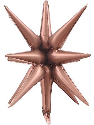 Renklimestore Kahverengi Kutup Yıldızı Folyo Balon 27 Inç 60 cm