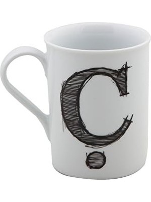 Renklimestore Harf Kupa Kupa, Porselen