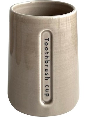 Renklimestore Taper Bej Diş Fırçalık D-21012