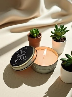 Renklimestore Teneke Lady Musk Esans Kokulu Mum 60 gr