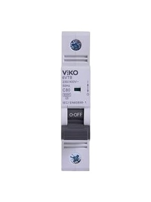 Renklimestore 6VTB-1C80 Otomatik Sigorta 6ka C Tipi 1 Kutup 80A