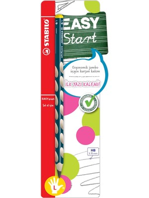 Renklimestore Ergonomik Kurşun Kalem - Sol El