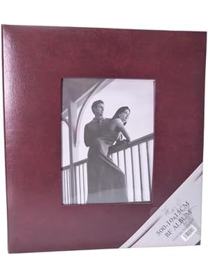 Renklimestore Bf Albüm 10X15 500'LÜK Vinleks Deri Fotoğraf Albümü (Kahverengi)