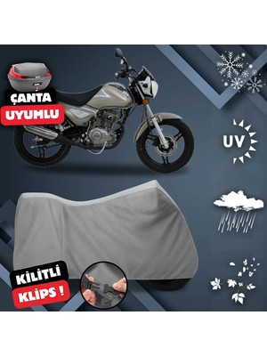 ULTRASHOP Mondial 125 Mc Roadracer Motosiklet Brandası Arka Çanta Uyumlu Su Geçirmez Motosiklet Branda