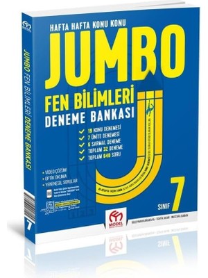 Renklimestore 7. Sınıf Jumbo Fen Bilimleri Deneme Bankası