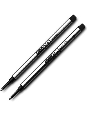 Renklimestore Lamy M63 Siyah Roller Kalem Yedeği 2'li Set