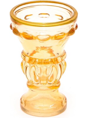 Renklimestore Detaylı Kristal Cam Şamdan Mumluk