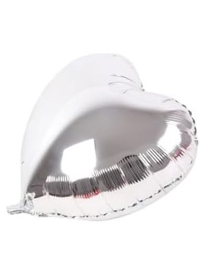 Renklimestore Kalp Balon Folyo Gümüş 45 cm 18 Inç