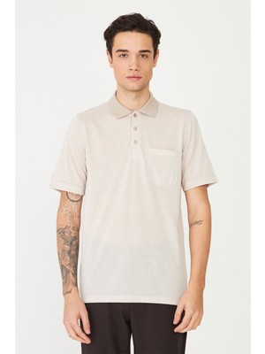 White Stone Taş Polo Yaka T-Shirt