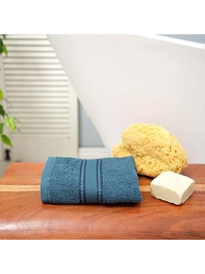 Renklimestore Daily Soft Koyu PETROL%100 Pamuk Havlu 30X50 cm