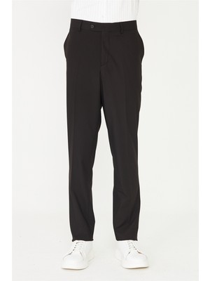 White Stone Kahverengi Modern Kesim Klasik Kumaş Pantolon