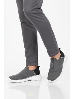 Pierre Cardin Füme Fileli Hafif Esnek Erkek Yürüyüş ve Spor Ayakkabı PCI-10050 M