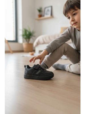 Enoch Destekli Bilek Yapısı ve Cırtlı Sportif Çocuk Ayakkabı