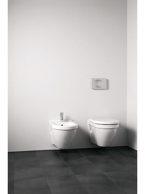 Renklimestore Root Square A42736 Bide Bataryası,sifon Kumandalı, Krom