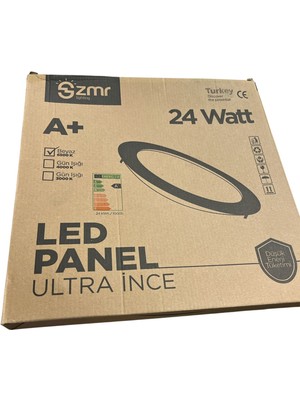 Zmr 24 Wat Beyaz Sıva Altı Spot Çapı 30CM