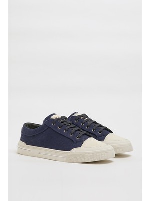 Faruk Balkanas Ozzy Model Keten Kumaş Eva Taban Sneaker Ayakkabı