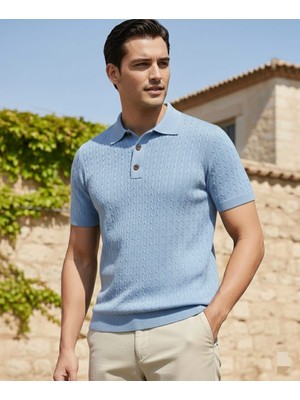 Jakc Ways Polo Yaka Triko T-Shirt Terletmez Tşört