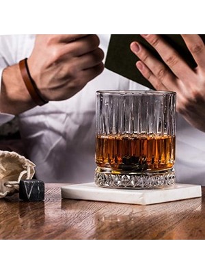 Renklimestore Klasik Viski Bardağı Hediye Seti - Hediye Kutulu 12 Parça Viski Taşı - Babalar Için Hediye Fikri, Erkekler ve Kadınlar Için Doğum Günü Hediyesi"