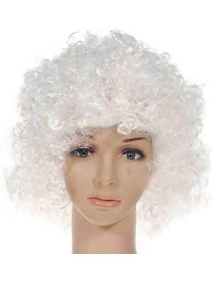 Beyaz Renk Peruk Saç