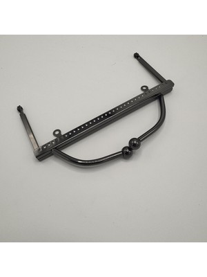 Aynalı Aynl Cüzdan Klipsi Siyah