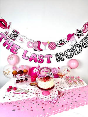 Fluparty Last Rodeo Parti Seti – Bekarlığa Veda Konsept Parti Dekorasyonları