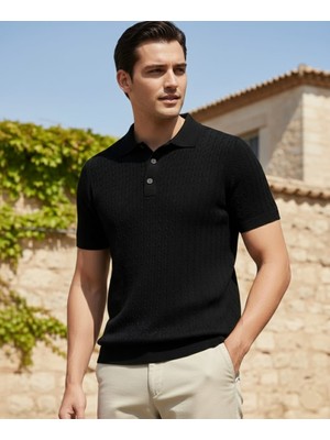 Jakc Ways Polo Yaka Triko T-Shirt Terletmez Tşört