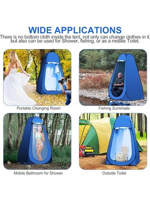 Otomatik Kamp Giyinme Çadırı