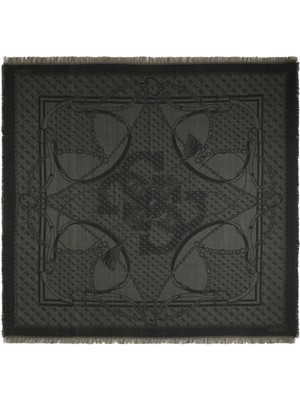 Guess Kadın Not Coordinated Eşarp - Antrasit