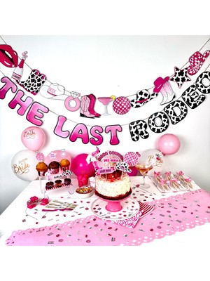 Fluparty Last Rodeo Text Banner – Bekarlığa Veda Yazı Banner