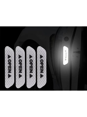 Reflektif Araç Kapı Stickerı