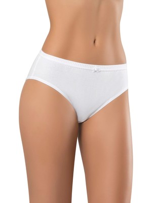 Erdem Kadın Beyaz %100 Pamuklu 6'lı Paket Süprem Külot 2501