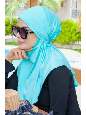Aişe Tesettür Mint Oversize Hijab