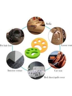 Uslucan Alışveriş Pati Tasarımlı Tüy Toz Toplayıcı