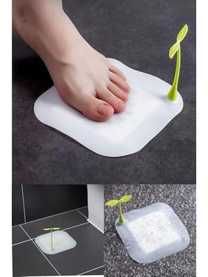 Uslucan Alışveriş Gider Kötü Koku Önleyici Lavabo Gider Kapatıcı Banyo Küvet Süzgeç Kapatma Beyaz Renk