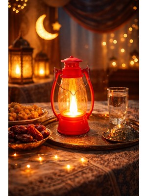 Pairla Ramazan Temalı LED Işıklı Süsleme Seti Ramazan Süsleri, Ramazan Hediyem Ramazan Süsü 7-13 cm