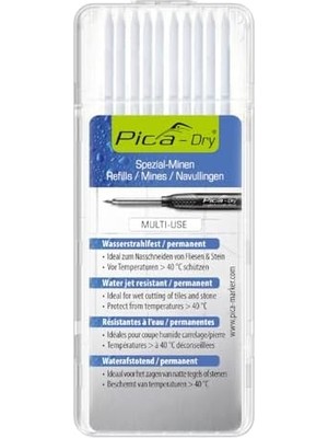 Uslucan Alışveriş A14711770P4043 Markör Gerhard Möck Uç Seti 10 Parça. Beyaz Su Işınına Dayanıklı Kuru 4043, Adet (1'li Paket)